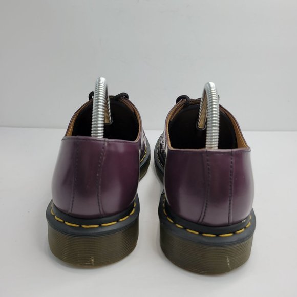 Dr. Martens 1461 3 Hole Men\'s Purple Leather Oxford Shoes USM Size 9